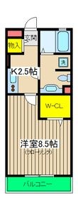 サニーフラット三ツ沢の間取図