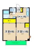 ドエルアルス神大寺Ⅱの間取図