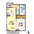 グランガーデン弘明寺の間取図