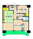 ルネス・カリヨンの間取図