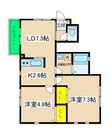 グランドソレイユの間取図