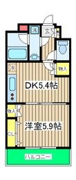 BAY・WESTの間取図