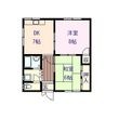 友島荘2号館の間取図