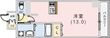 プレサンス三宮フラワーロードの間取図