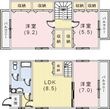 コムディッソ エフモールの間取図
