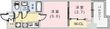 セレニテ兵庫エクラの間取図