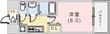 プレサンスKOBEティアラの間取図