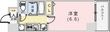 エステムコート三宮EASTⅡリベルテの間取図