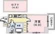 エステムコート神戸県庁前Ⅳグランディオの間取図
