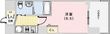 エステムコート神戸ハーバーランド前Ⅴアクアの間取図