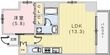 プレジオ日暮通の間取図