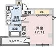 ビリオン日暮の間取図
