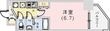 セレニテ神戸ミラクシュッドの間取図