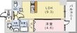 プレサンス THE 神戸の間取図