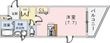 プレサンス神戸駅前グランツの間取図