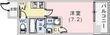 セオリー神戸グルーブの間取図