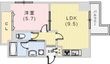 アプリーレ三宮磯上公園の間取図