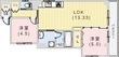 Glicina神戸三宮の間取図