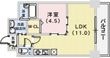 グレンパーク兵庫駅前の間取図