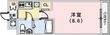 S-RESIDENCE神戸磯上通の間取図