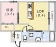 The Crossザクロスの間取図