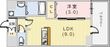 プレサンス神戸水木通ルミエスの間取図