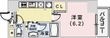 メゾンエスプリ生田の間取図