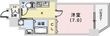 エスティロアール神戸駅前の間取図