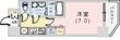 アドバンス三宮シュロスの間取図