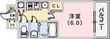 レジュールアッシュ神戸ハーバーランドの間取図