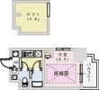 エステムコート神戸県庁前Ⅳグランディオの間取図