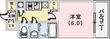レジュールアッシュ神戸ハーバーランドの間取図