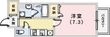 写真:アルファレガロ神戸元町 12階1202の間取図
