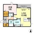 松江市西津田4丁目の間取図