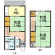 安来市飯島町の間取図