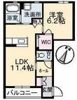 エクシード・ドミール Aの間取図