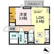 ロイヤルステージ西持田町B棟の間取図