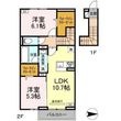 ELvientoPISTA 207の間取図