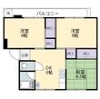 コーポ桧山の間取図