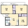コーポ桧山の間取図