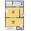 カサローゼ東本町の間取図