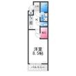 フジパレス南清水町Ⅰ番館の間取図