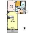 コーラルブルー南花田の間取図