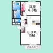 リビングタウンなかもず A棟の間取図