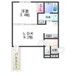 フジパレス堺東雲Ⅲ番館の間取図