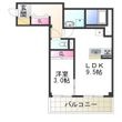パーシモン中もずの間取図