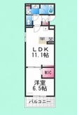 フォレストガーデン北花田の間取図