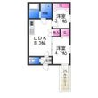 I maison Rhodonの間取図