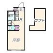 レオパレスプレノタートⅠの間取図