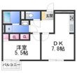 レオネクストファイブストリートの間取図